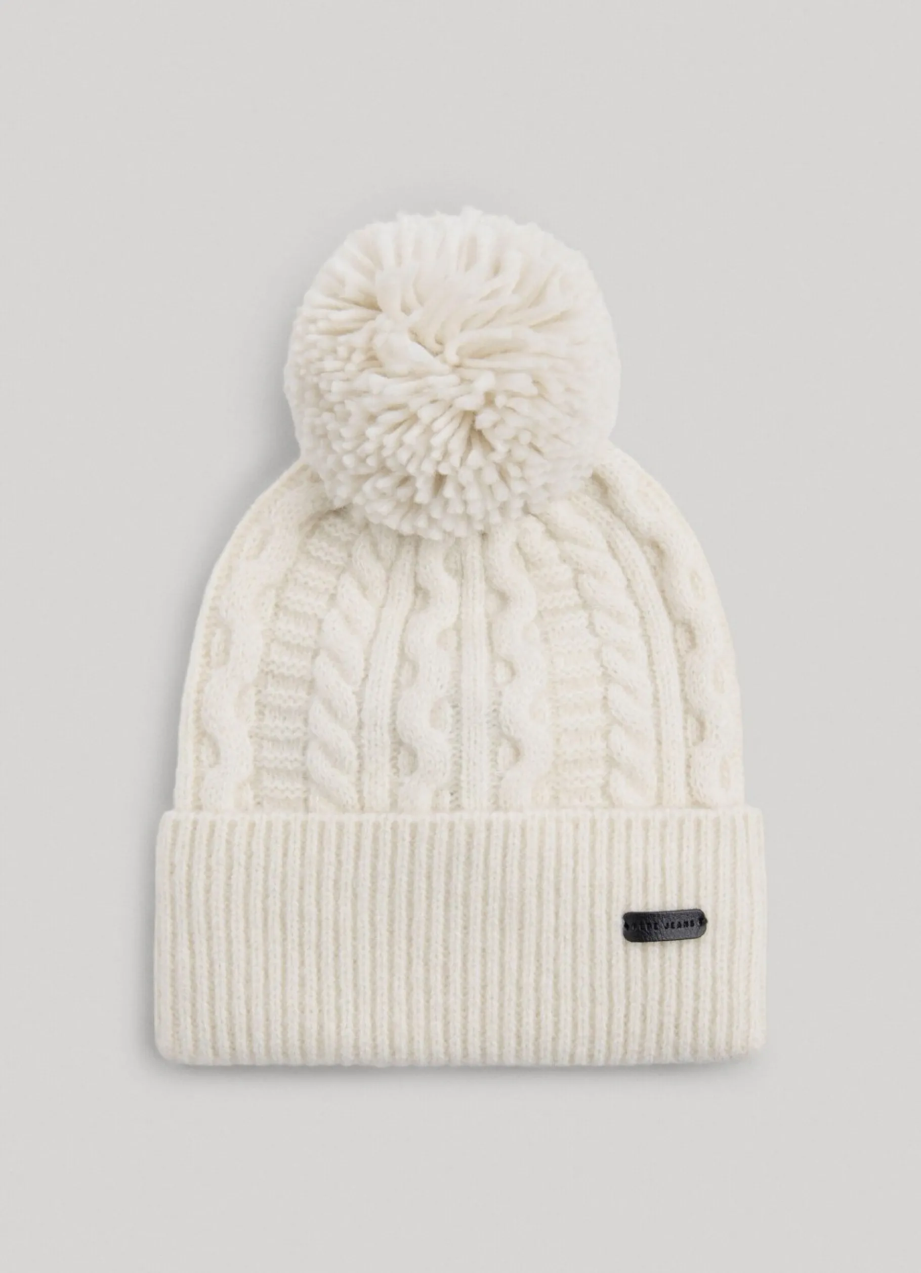 Men Pepe Jeans Braided Cable Knit Beanie