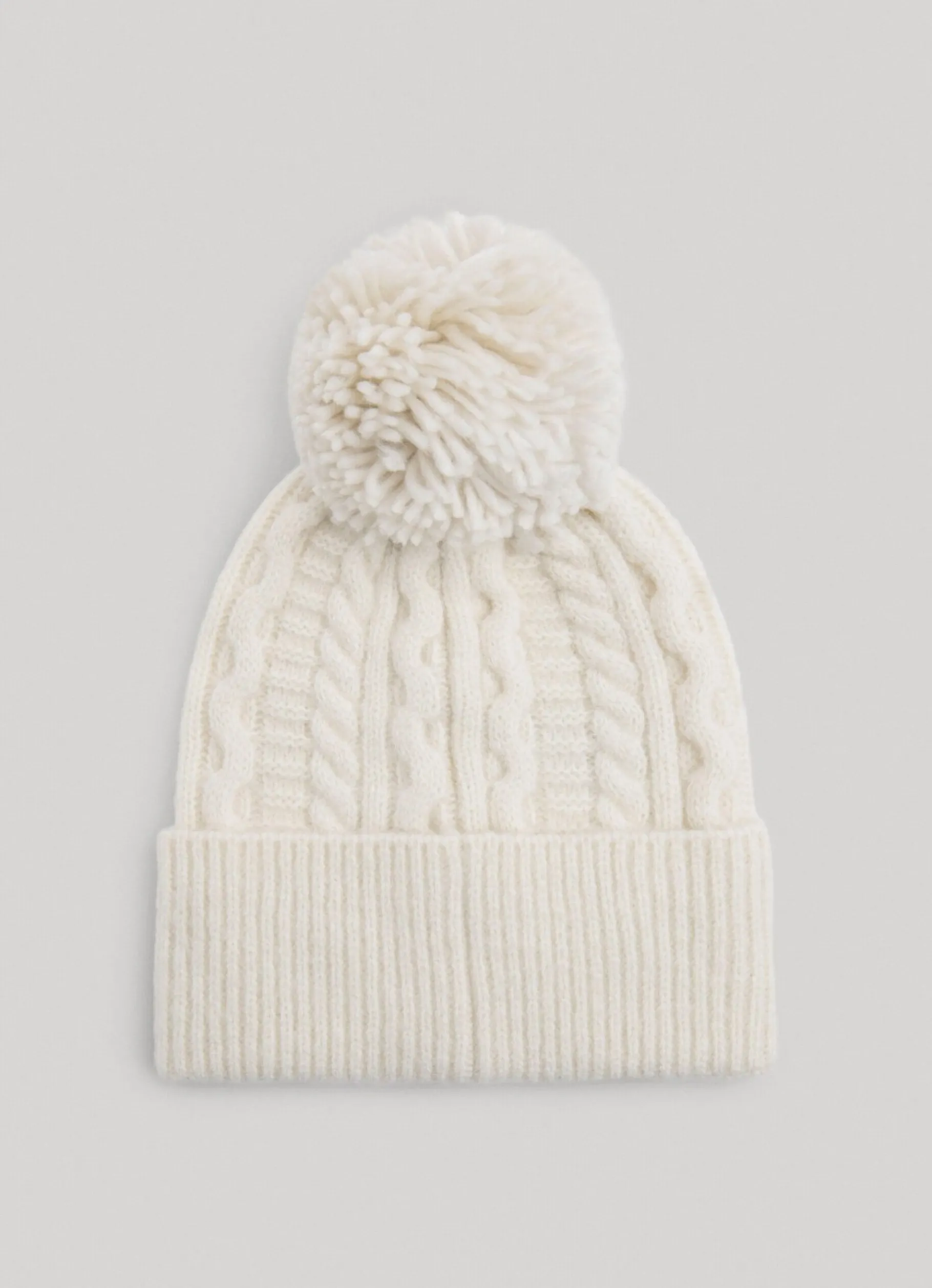 Men Pepe Jeans Braided Cable Knit Beanie