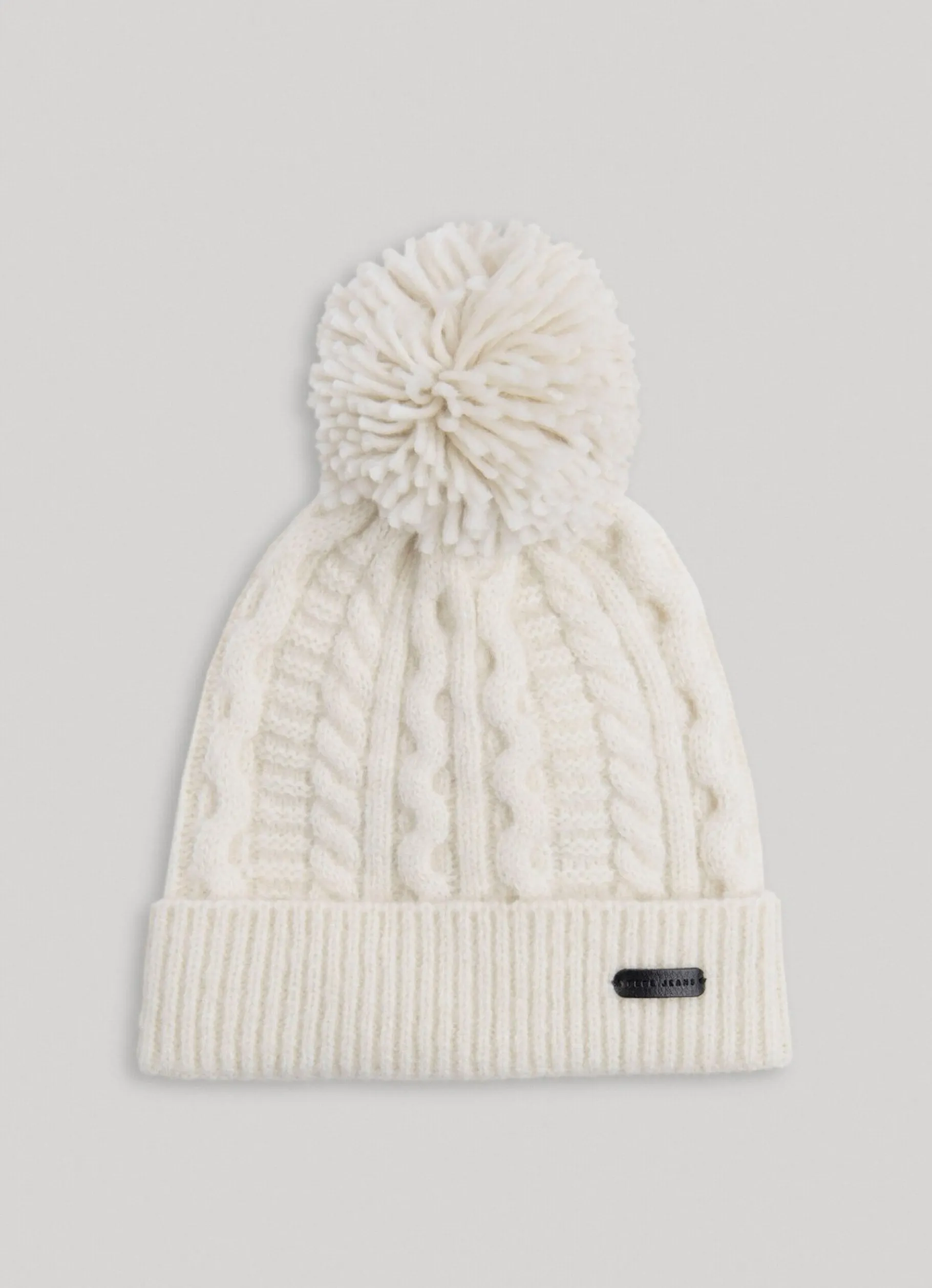Girl Pepe Jeans Braided Cable Knit Hat