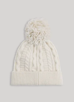 Girl Pepe Jeans Braided Cable Knit Hat