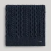 Women Pepe Jeans Braided Cable Knit Scarf