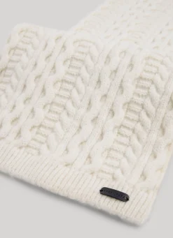 Girl Pepe Jeans Braided Cable Knit Scarf