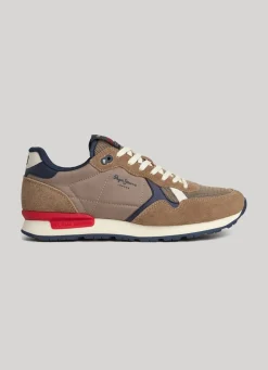 Men Pepe Jeans Brit Heritage Running Shoes
