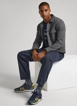 Men Pepe Jeans Brit Heritage Running Shoes
