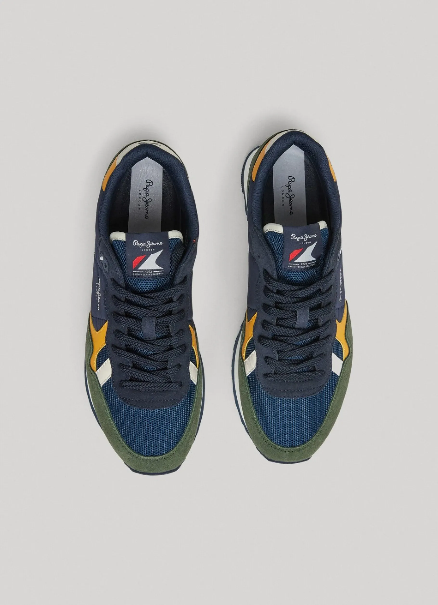 Men Pepe Jeans Brit Heritage Running Shoes
