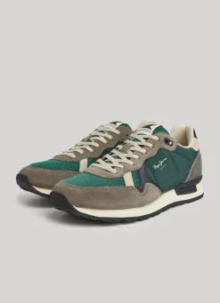 Men Pepe Jeans Brit Heritage Running Shoes