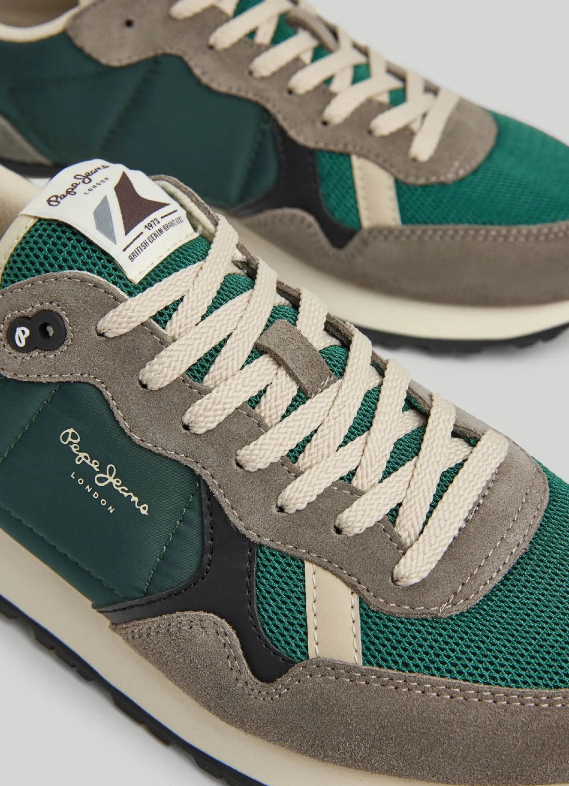 Men Pepe Jeans Brit Heritage Running Shoes