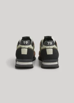 Men Pepe Jeans Brit Print Running Shoes