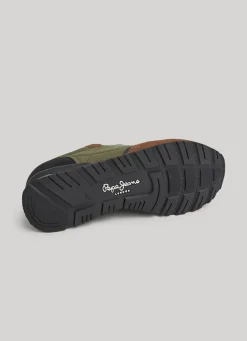 Men Pepe Jeans Brit Print Running Shoes