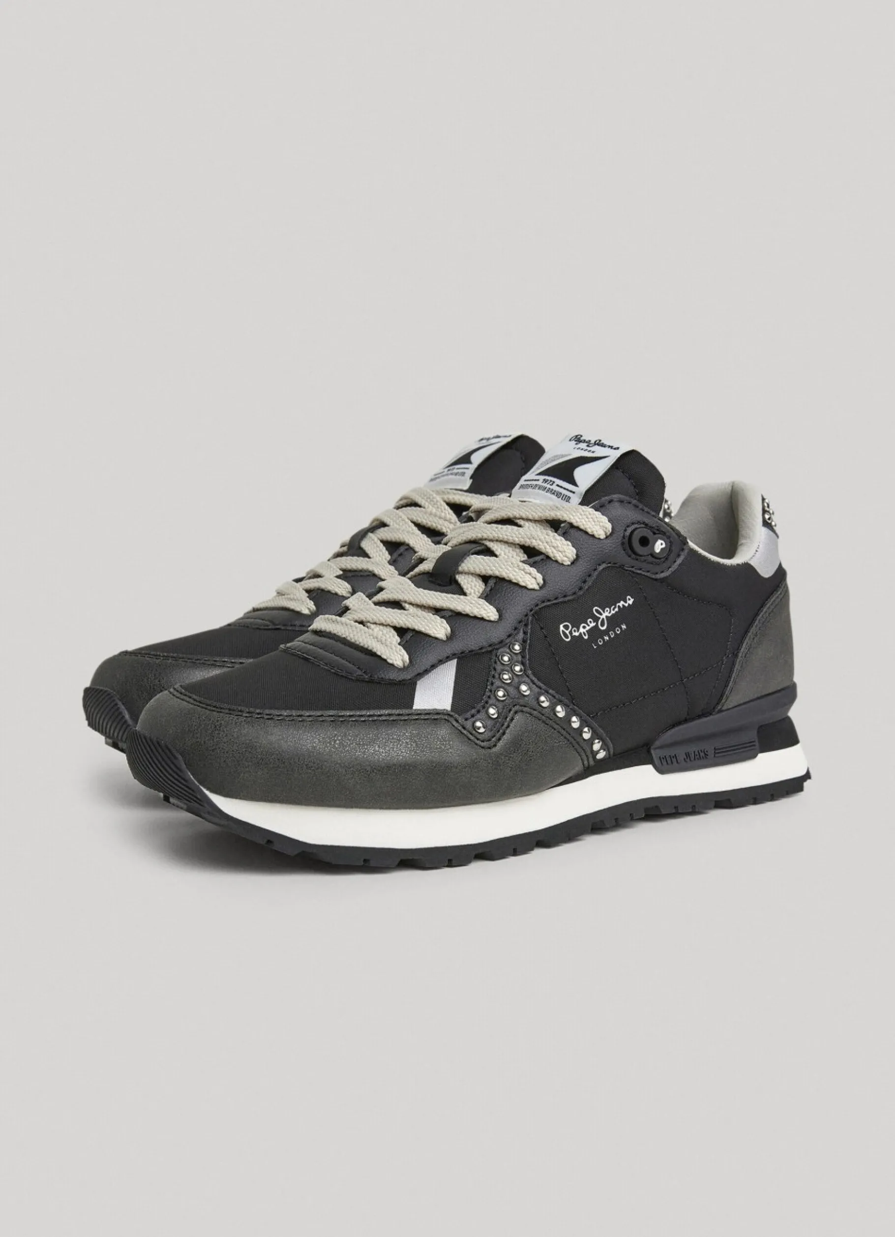Women Pepe Jeans Brit Print Sid Running Shoes
