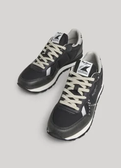 Women Pepe Jeans Brit Print Sid Running Shoes