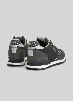 Women Pepe Jeans Brit Print Sid Running Shoes