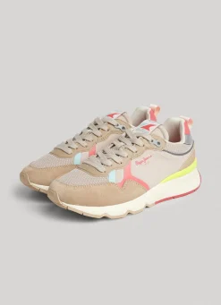 Women Pepe Jeans Brit Pro Young Running Shoes