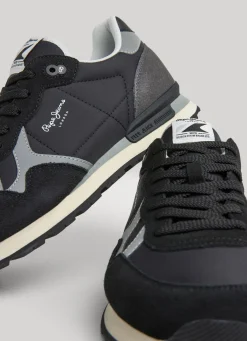 Men Pepe Jeans Brit Reflect Running Shoes