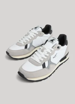 Men Pepe Jeans Brit Reflect Running Shoes