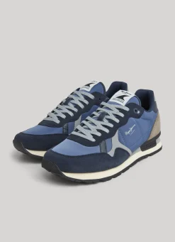 Men Pepe Jeans Brit Reflect Running Shoes