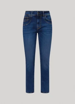 Women Pepe Jeans Brookes Regular Fit Mid-Rise Jeans