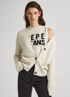 Women Pepe Jeans Button-Front Cardigan