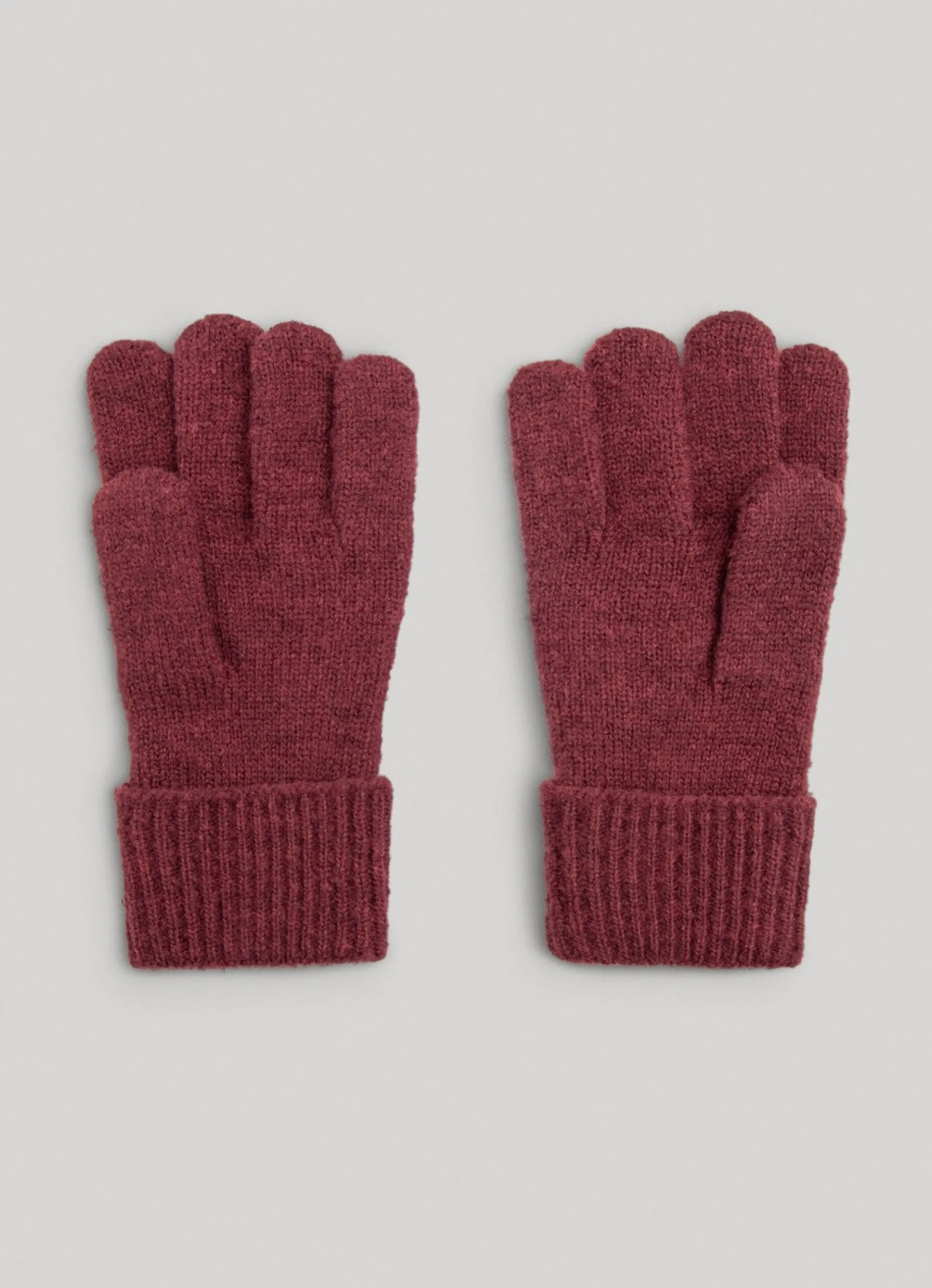 Women Pepe Jeans Cable Knit Gloves