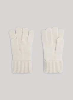 Women Pepe Jeans Cable Knit Gloves