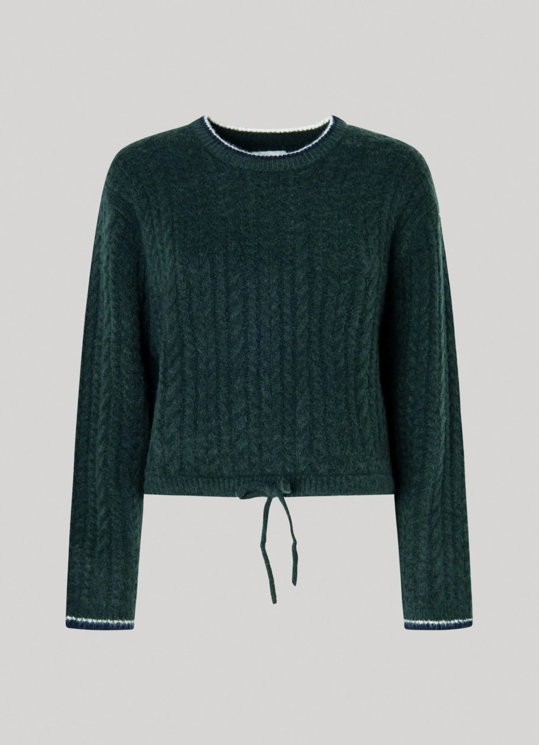 Women Pepe Jeans Cable Knit Jumper