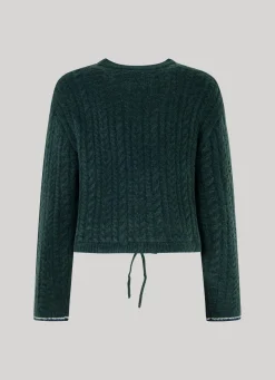 Women Pepe Jeans Cable Knit Jumper