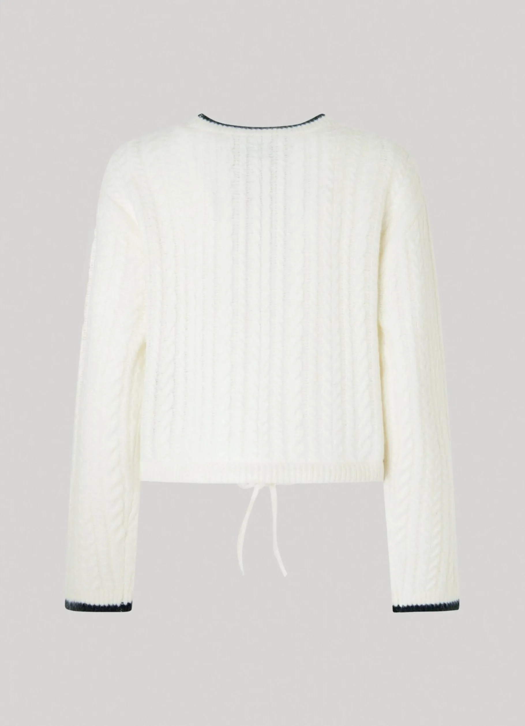 Women Pepe Jeans Cable Knit Jumper