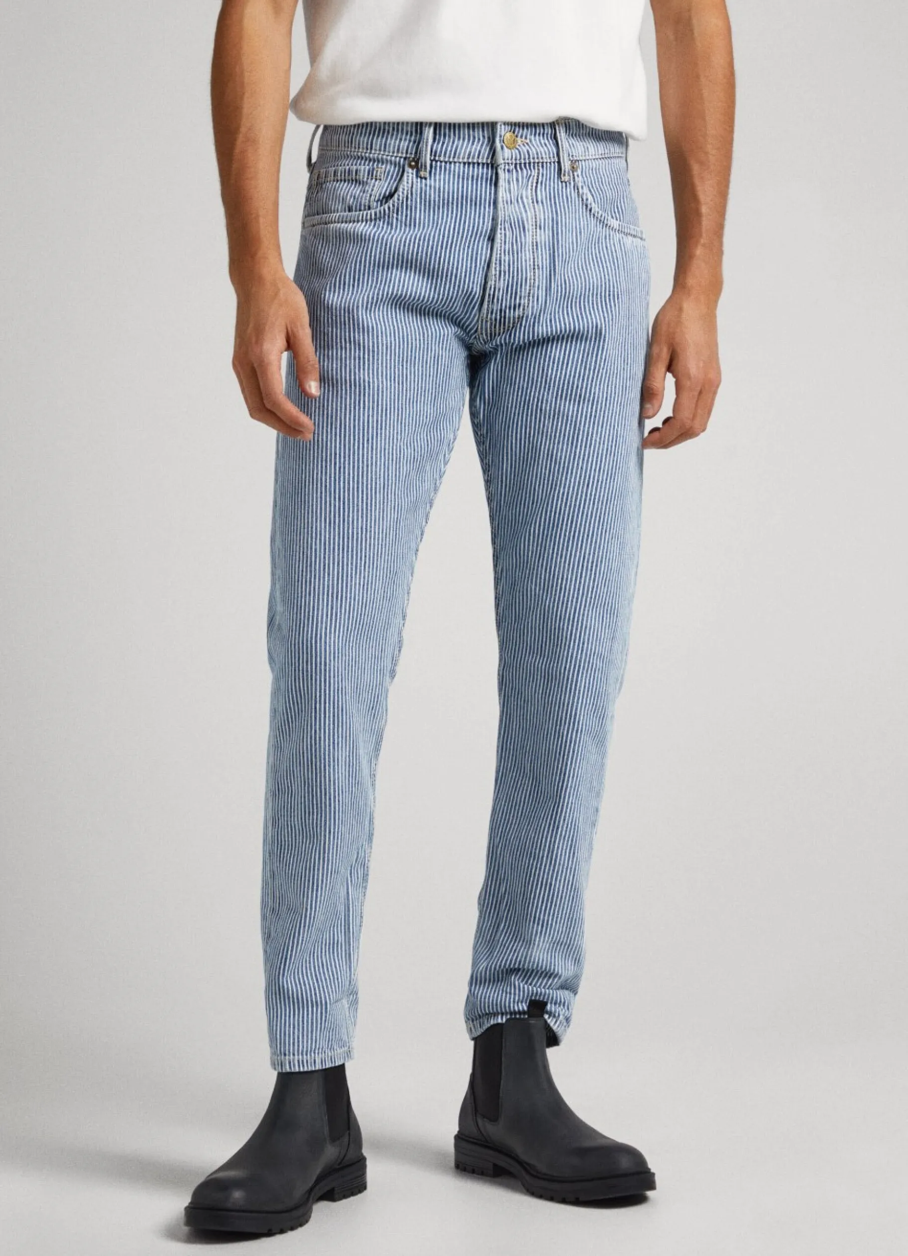 Men Pepe Jeans Callen Relaxed Fit Mid-Rise Jeans