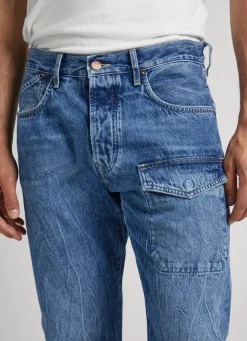 Men Pepe Jeans Callen Relaxed Fit Mid-Rise Jeans
