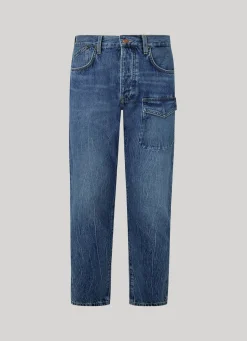 Men Pepe Jeans Callen Relaxed Fit Mid-Rise Jeans