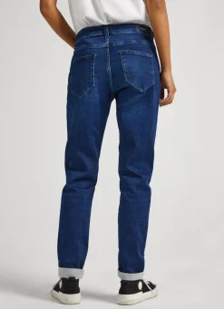 Women Pepe Jeans Carey Relaxed Fit Mid-Rise Jeans