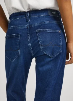 Women Pepe Jeans Carey Relaxed Fit Mid-Rise Jeans
