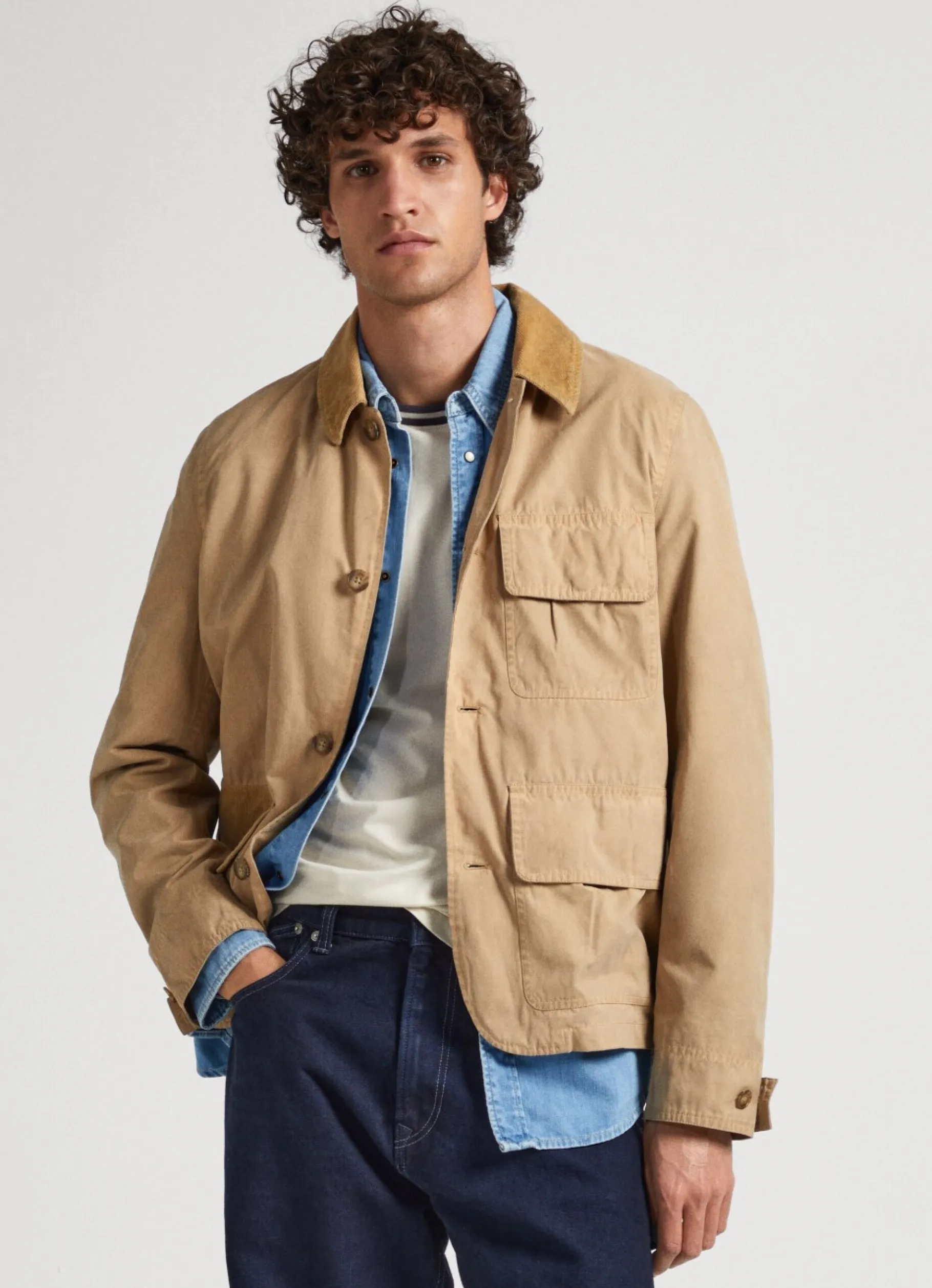 Men Pepe Jeans Carpenter Jacket