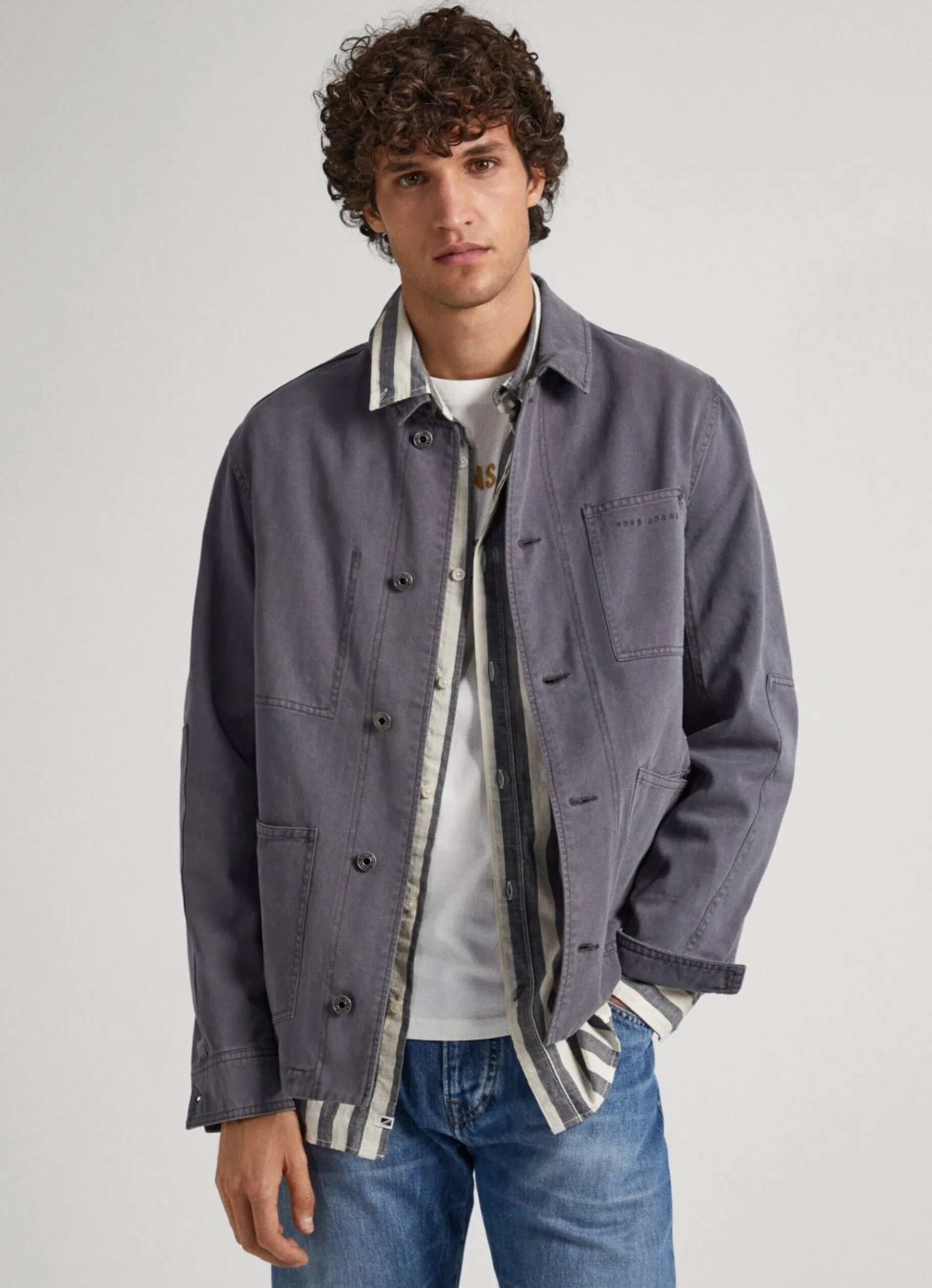 Men Pepe Jeans Carpenter Jacket