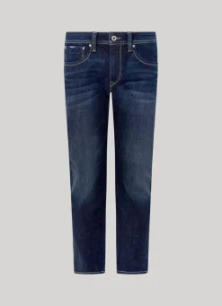 Men Pepe Jeans Cash Regular Fit Mid-Rise Jeans