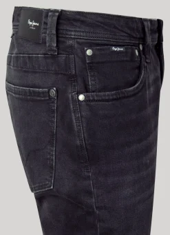 Men Pepe Jeans Cash Regular Fit Mid-Rise Jeans