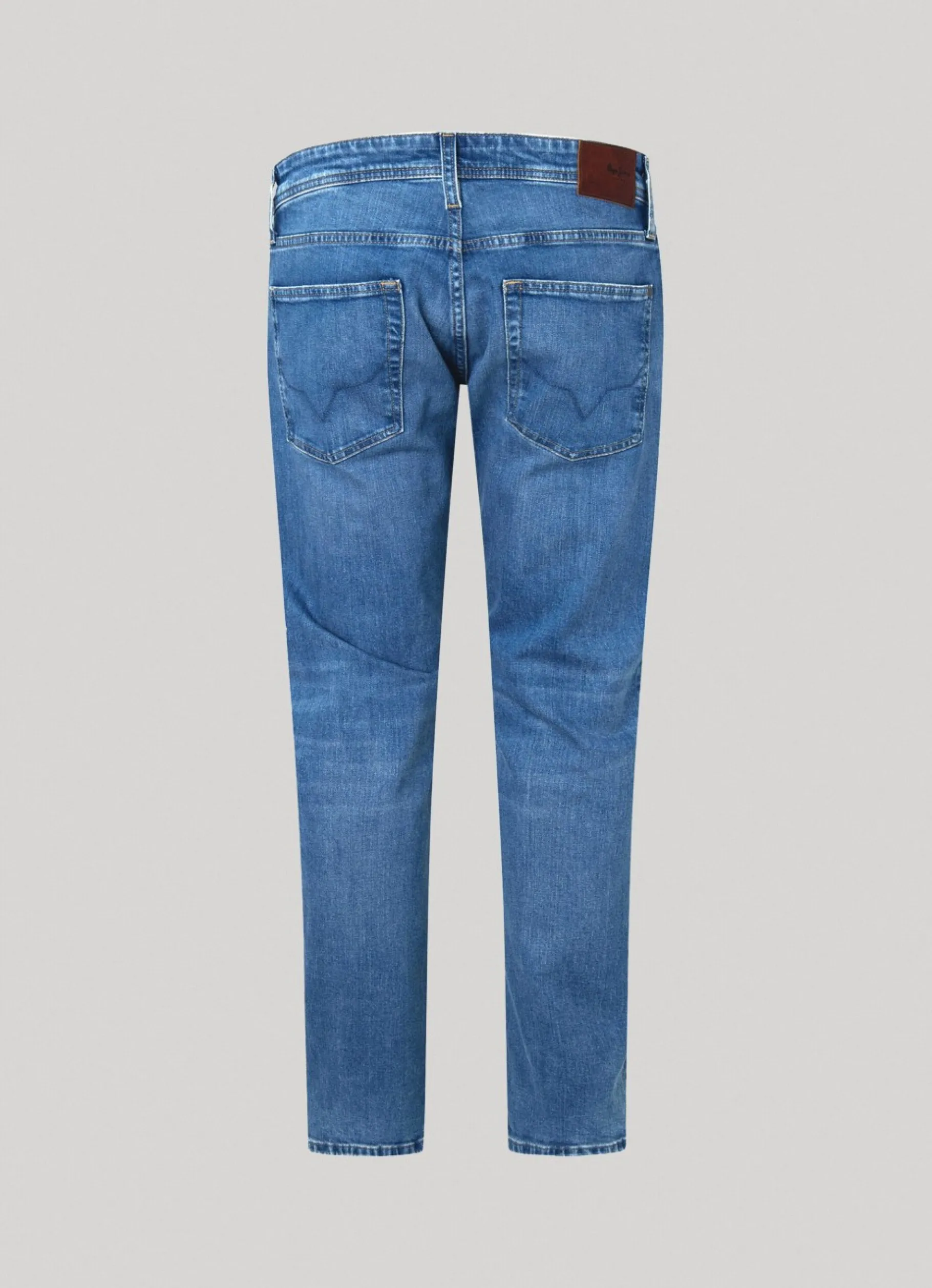 Men Pepe Jeans Cash Regular Fit Mid-Rise Jeans