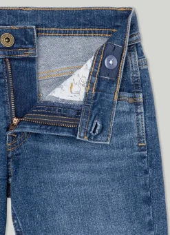 Boy Pepe Jeans Cashed Slim Fit Mid-Rise Jeans