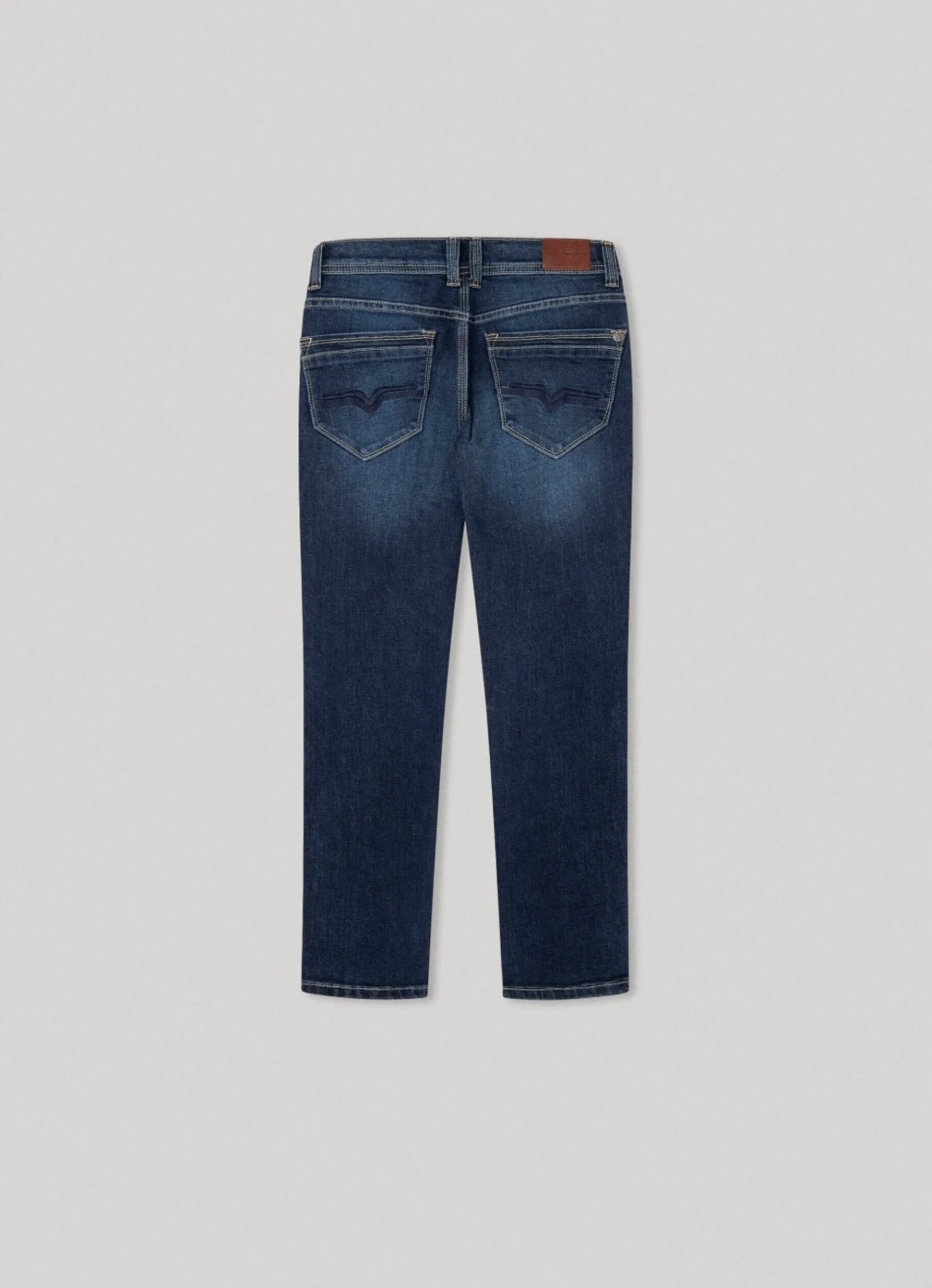 Boy Pepe Jeans Cashed Slim Fit Regular-Rise Jeans