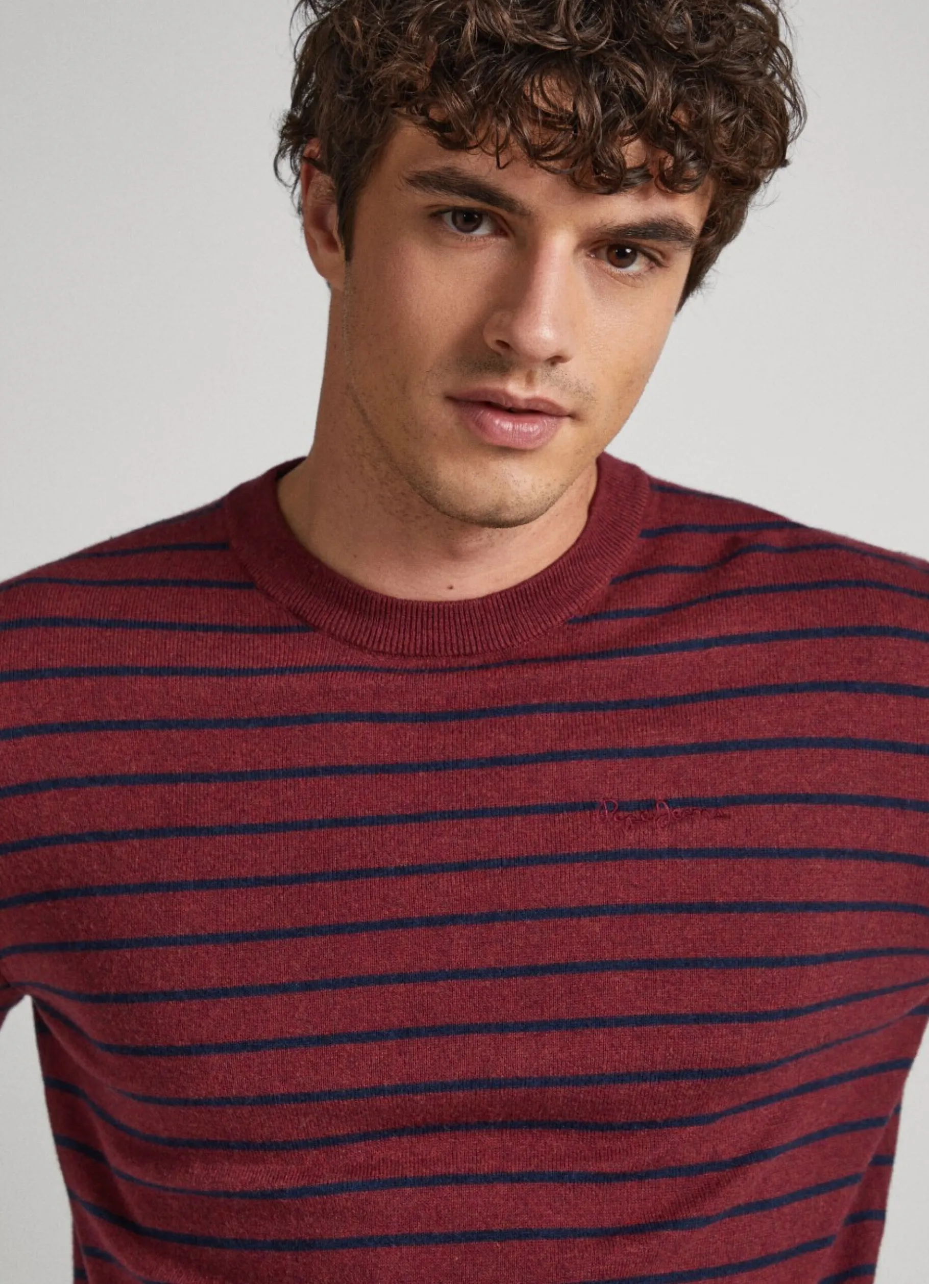 Men Pepe Jeans Cashmere Crew Neck Jumper
