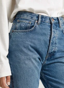 Women Pepe Jeans Celyn Straight Fit High-Rise Jeans