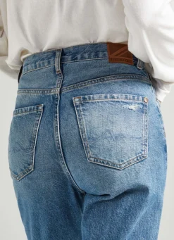 Women Pepe Jeans Celyn Straight Fit High-Rise Jeans