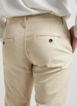 Men Pepe Jeans Charly Slim Chino Trousers