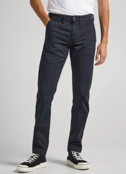 Men Pepe Jeans Charly Slim Chino Trousers