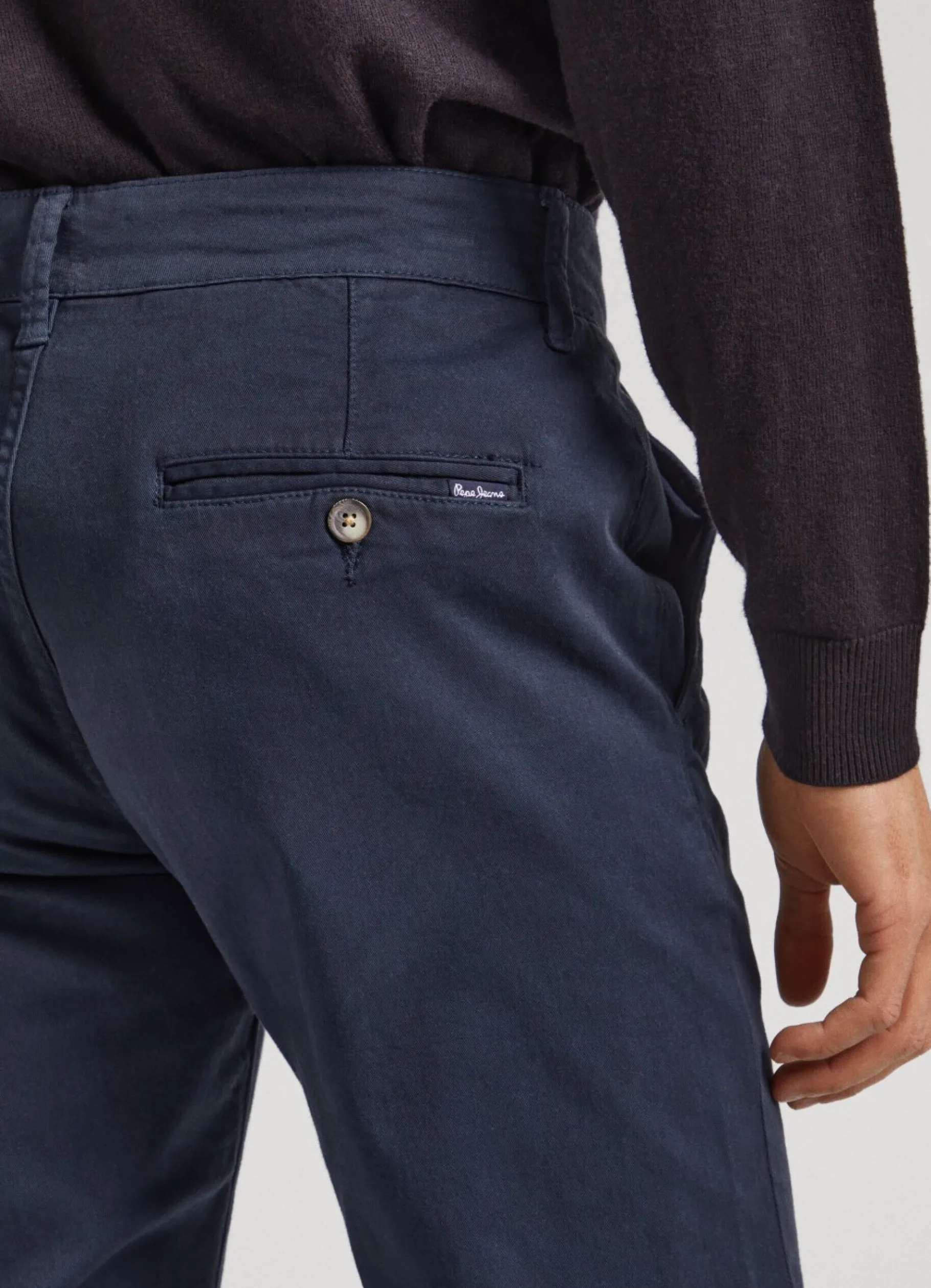 Men Pepe Jeans Charly Slim Chino Trousers