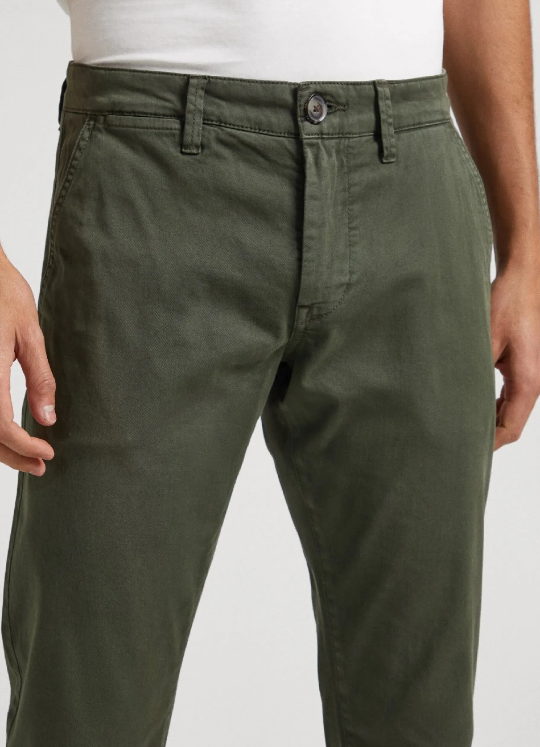 Men Pepe Jeans Charly Slim Chino Trousers