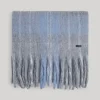 Women Pepe Jeans Check Print Plush Scarf
