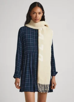 Women Pepe Jeans Checked Babydoll Dress