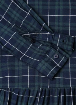 Women Pepe Jeans Checked Babydoll Dress