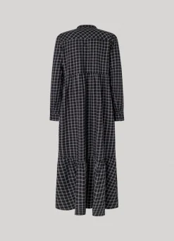 Women Pepe Jeans Checked Cotton Dress